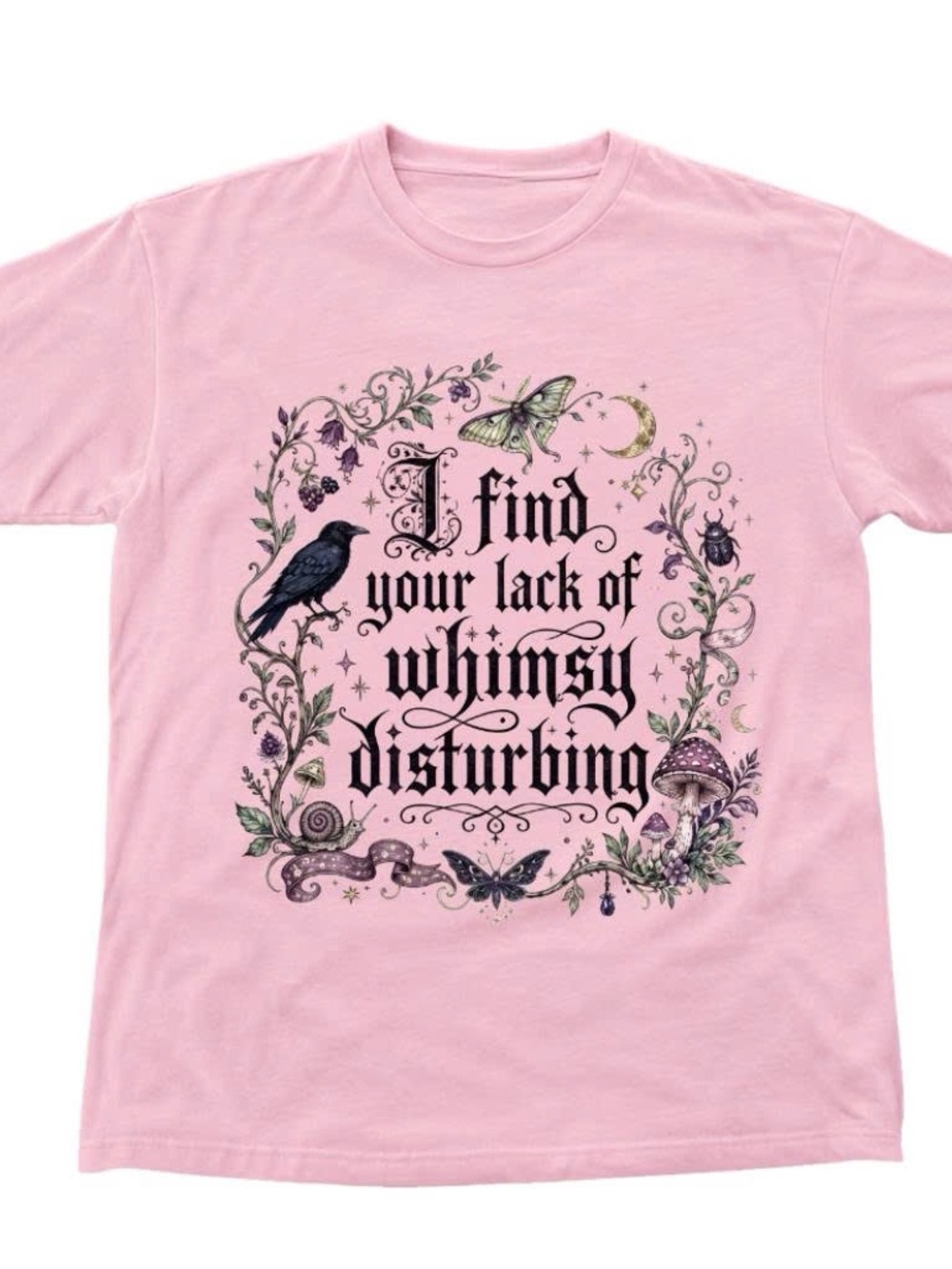 Gildan Shirt Whimsy Disturbing Graphic Tee